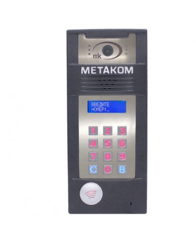 Многоабонентый антивандальный блок вызова со встроенной видеокамерой Метаком MК2018-TMRFGV в Благовещенске Блоки вызова многоабонентные Pintop.ru