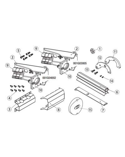 Крышка рычага FLEX Came 119RID186 в Благовещенске Запчасти для шлагбаумов и автоматики Pintop.ru