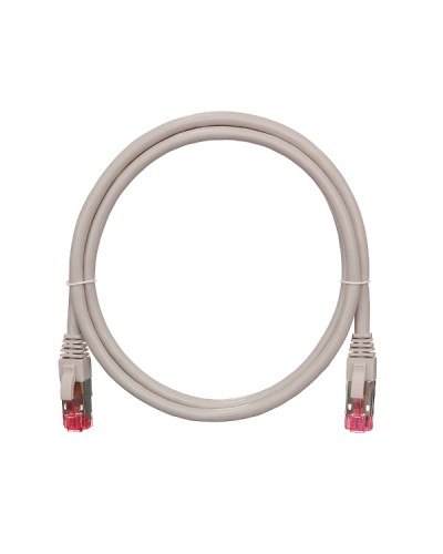 Шнур коммутационный 2хRJ45/8P8C S/FTP кат.6A (NMC-PC4SA55B-075-GY) NIKOMAX (7.5 м) в Благовещенске Патчкорды (медные) Pintop.ru