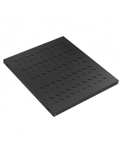 Полка стационар. 19, для шкафов глуб. 600, 370мм, нагрузка 50 кг, чер. Datarex DR-421111 в Благовещенске Полки для шкафов и стоек Pintop.ru