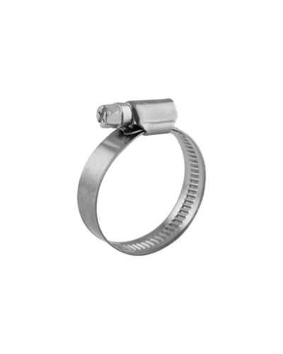 Хомут червячный 20-32/9-0,6мм, нержавеющая сталь W2, (50 шт/уп) REXANT 07-0720 в Благовещенске Стяжки-хомуты Pintop.ru