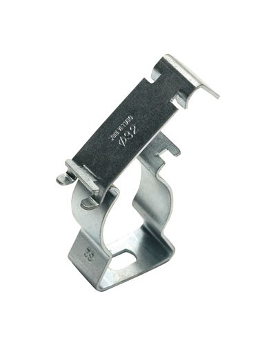 Держатель с крышкой быстрой фиксации 32мм 6044-A40 DKC в Благовещенске Держатели, клипсы, скобы Pintop.ru