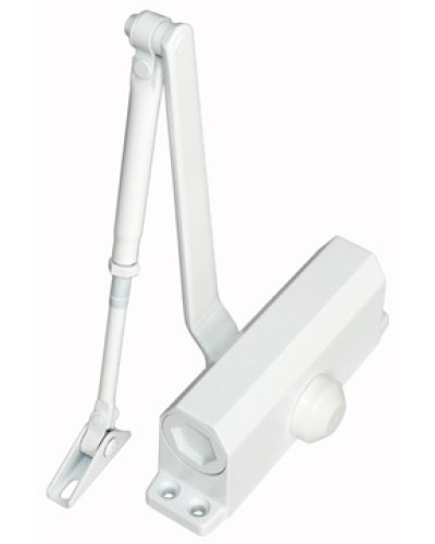 Доводчик двери c тягой EN 3-6 Smartec-СКД ST-DC036BC-WT в Благовещенске Доводчики Pintop.ru