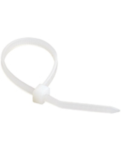 Хомут с площадкой ХП1 3,0x200, белый, 100шт\упак, IEK UHH61-3-200-100 в Благовещенске Стяжки-хомуты Pintop.ru