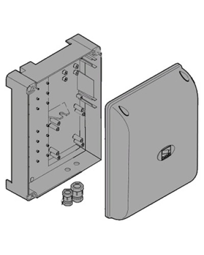 Корпус блока управления G2080 G2081 Came 119RIR238 в Благовещенске Запчасти для шлагбаумов и автоматики Pintop.ru