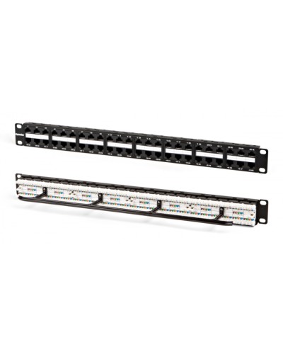 Hyperline PPHD-19-48-8P8C-C6-110D Патч-панель высокой плотности 19 в Благовещенске Патч панель Pintop.ru