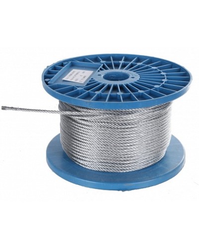 Трос стальной DIN 3055 3мм (200 м/уп) Промрукав (PR08.4821) в Благовещенске Трос и аксессуары Pintop.ru