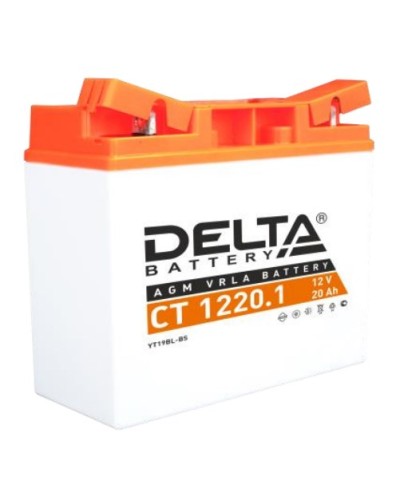 Аккумулятор АКБ 12 - 20 Delta CT 1220.1 в Благовещенске Электротехническое оборудование Pintop.ru