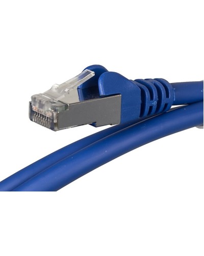 Патч-корд RJ45 - RJ45, 4 пары, FTP, категория 5е, 7 м, синий LSZH LANMASTER LAN-PC45/S5E-7.0-BL в Благовещенске Патч-корды и пигтейлы Pintop.ru
