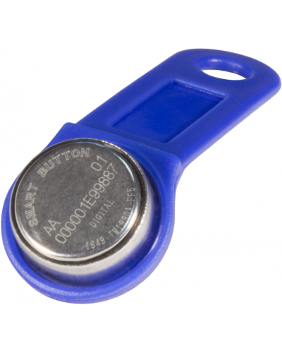 Ключ Tantos TM1990A iButton TS (синий) в Благовещенске Дополнительное оборудование для СКУД Pintop.ru
