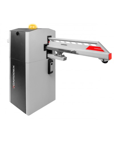 Комплект шлагбаума CARDDEX VBR-6 (тумба шлагбаума + высокоскоростной привод Nice RD400 + стрела 6 метров) в Благовещенске Автоматические шлагбаумы Pintop.ru