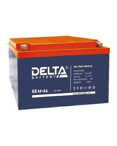 Аккумулятор свинцово-кислотный Delta GX 12-24 в Благовещенске Электротехническое оборудование Pintop.ru
