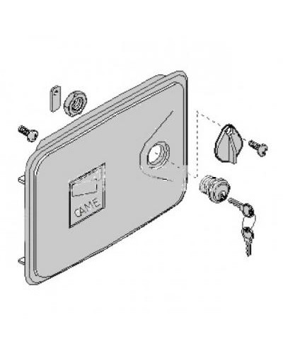 Дверца замка разблокировки FERNI Came 119RID136 в Благовещенске Запчасти для шлагбаумов и автоматики Pintop.ru