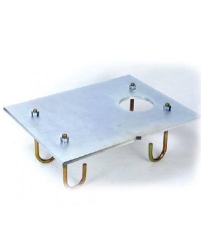 Пластина монтажная с анкерами для шлагбаума B680 H Faac 490139 в Благовещенске Запчасти для шлагбаумов и автоматики Pintop.ru