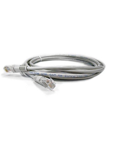 Патч-корд RJ45 - RJ45, 4 пары, UTP, категория 6, 2 м, серый, LSZH LANMASTER LAN-PC45/U6-2.0-GY в Благовещенске Патч-корды и пигтейлы Pintop.ru